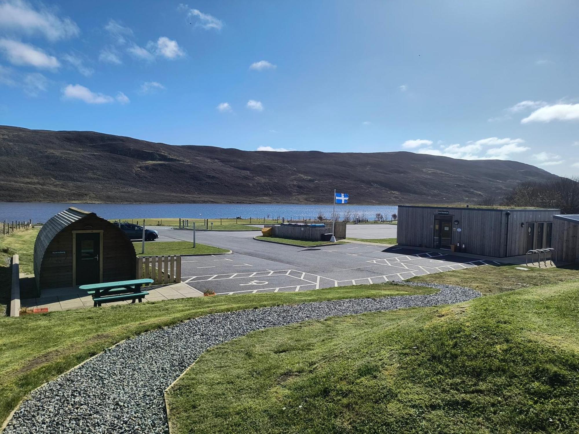 Scalloway Caravan Park Exterior foto