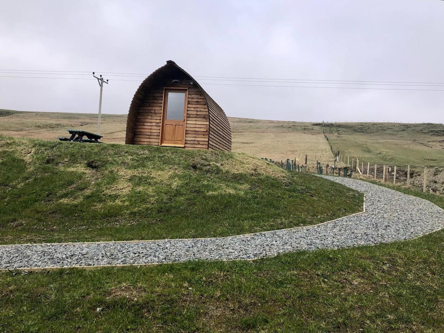 Scalloway Caravan Park Exterior foto